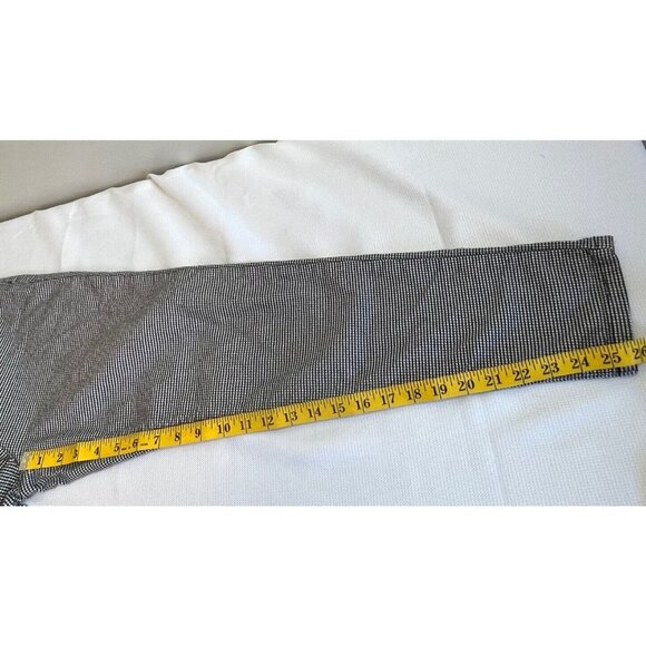 We The Free Pants Belle Houndstooth Skinny Slim Ankle Size 30 Stretch Preppy - Picture 8 of 9